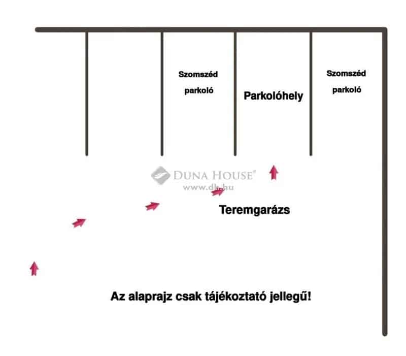 XIV kerület teremgarázs eladó újépítésű házban