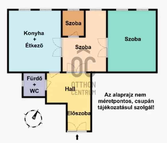 Astoriai 110nm-es lakás irodának is alkalmas
