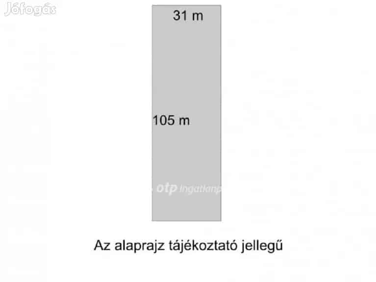 Eladó építési telek Nyíregyháza külterületén 3269 nm