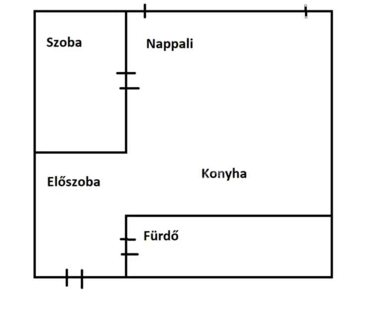 50 nm-es 2 szobás felújított lakás garázzsal és tárolóval - Budapest XX. kerület