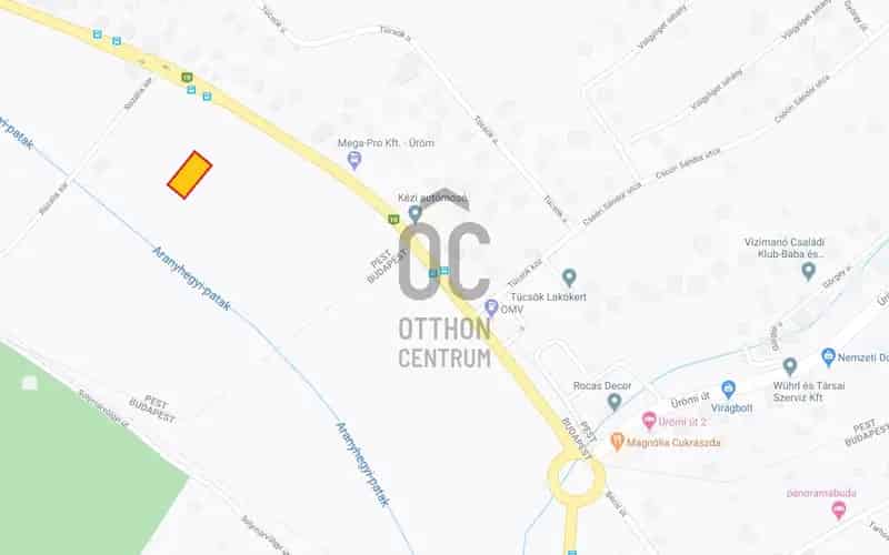 1328 nm-es Szántó Eladó Solymáron a 10-es Főút Mellett