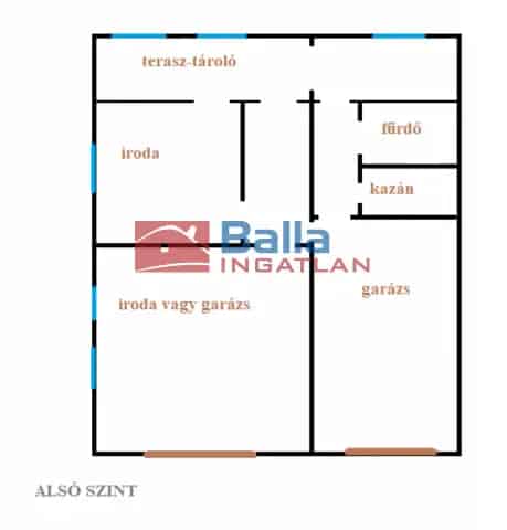 Budapest XIV Kerulet Szonyi ut 350 nm-es 3 generacios csaldi haz elado