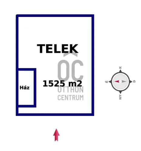 Ófehértói építési telek eladó - 1525 nm