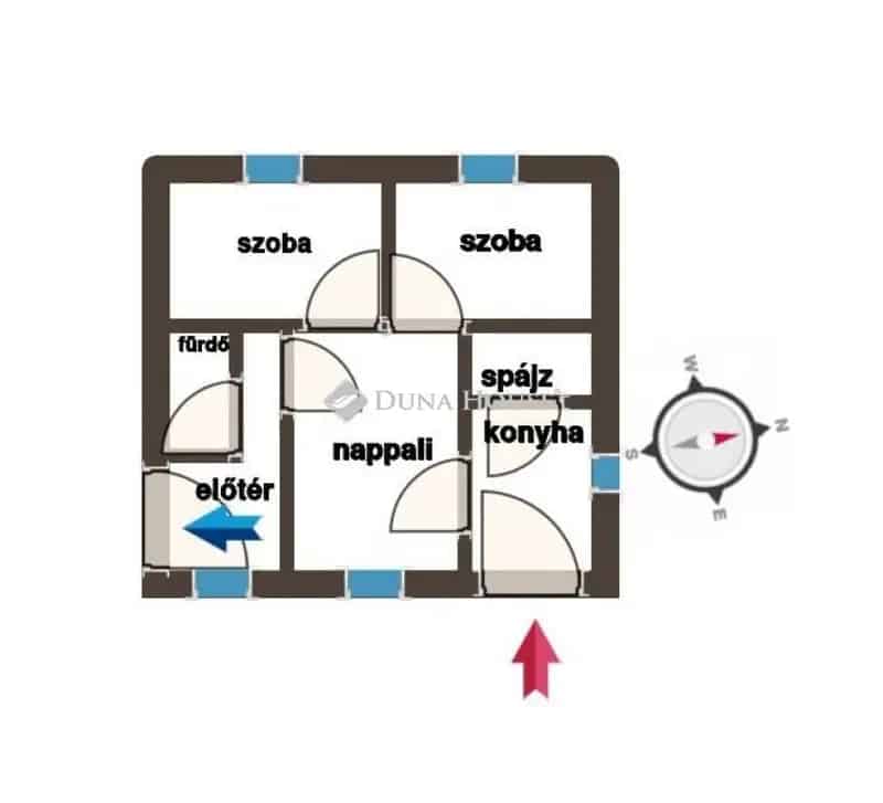 Geresdlaki tégla ház eladó - azonnal költözhető