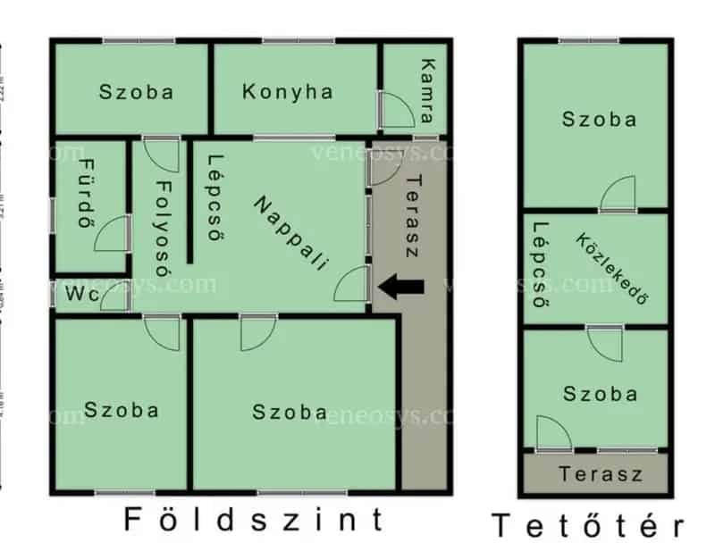 Ragályi 5 szobás családi ház eladó