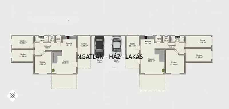 Veresegyház Revetek Ikerház Eladó 2x5 Szoba Garázzsal