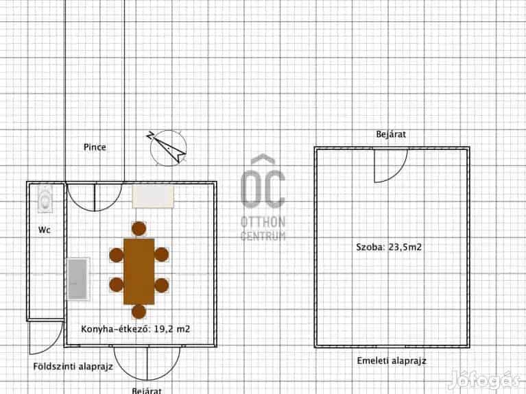 Bonyhád tanya eladó 42m2 1327m2 telken víz villany