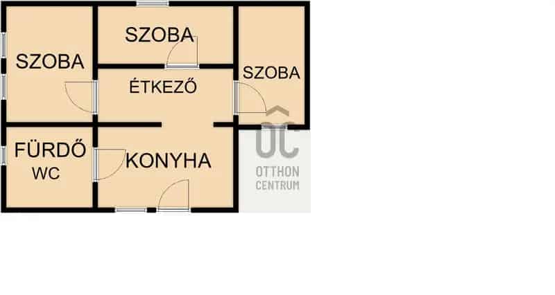 Hetényegyháza külterületi tanya eladó 4055 m2 telekkel