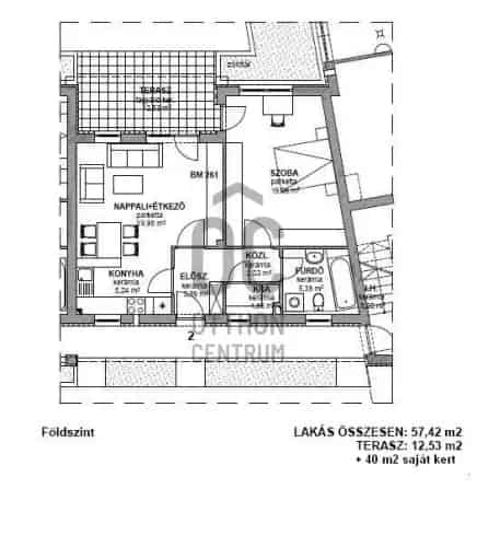 Budapest X kerulet elado lakás 58nm Óhegy garázzsal