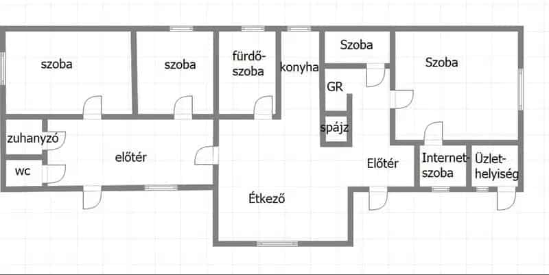 Zsákán eladó 89 m2-es 1 3 félszobás családi ház