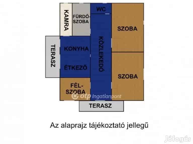 Eladó családi ház Nyíregyházán - 76 nm - csendes környezet