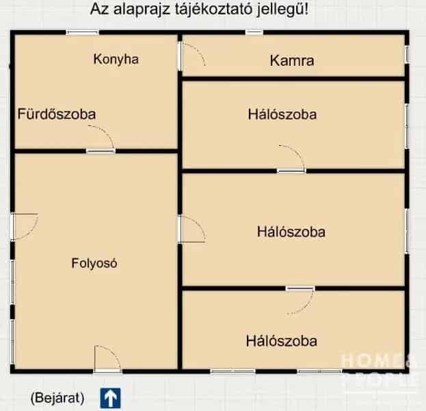 Hódmezővásárhelyi 3 szobás családi ház eladó