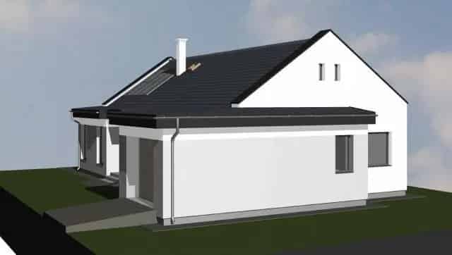 Gyenesdiás - 140 m2-es szerkezetkész családi ház 800 m2-es telken