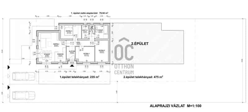 Hajdúsámsoni eladó újépítésű ikerház, U0048334