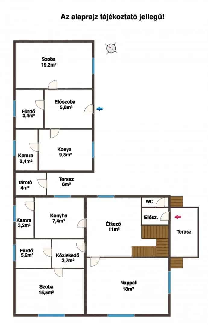 Gödöllői családi ház eladó - 2 szintes, 958 m2-es telekkel