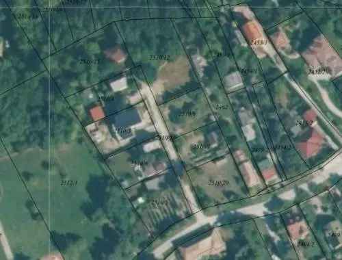 1244 m2-es építési telek eladó Komárom Koppánymonostoron