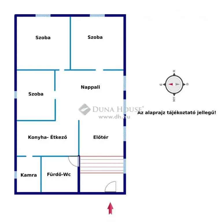 Összkomfortos tégla ház eladó Semjénházán