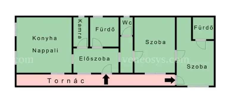 Telkibánya 92nm-es családi ház eladó - 2 szoba, garázs, CSOK