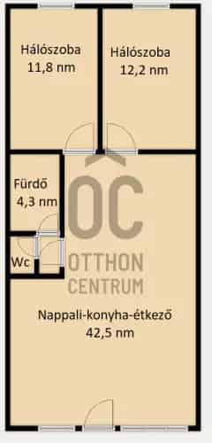 Tápiószelei eladó lakás CSOK-ra alkalmas 73 nm 2 szoba