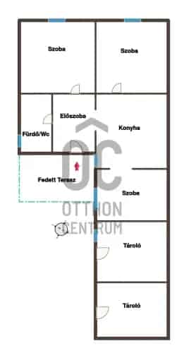 Bakonyai családi ház eladó - felújított, 75 m2, 2297 m2 telek