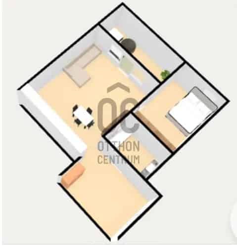 Nyíregyháza Malomkert 40m2-es Kiadó Lakás