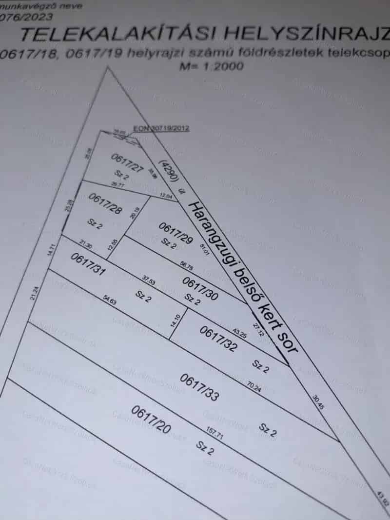 800 m2-es Öcsödi Zártkerti Telek Eladó - Vízpart Közelében