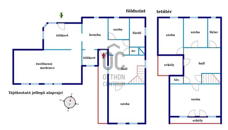 Nadapi családi ház eladó - romantikus, erdő melletti