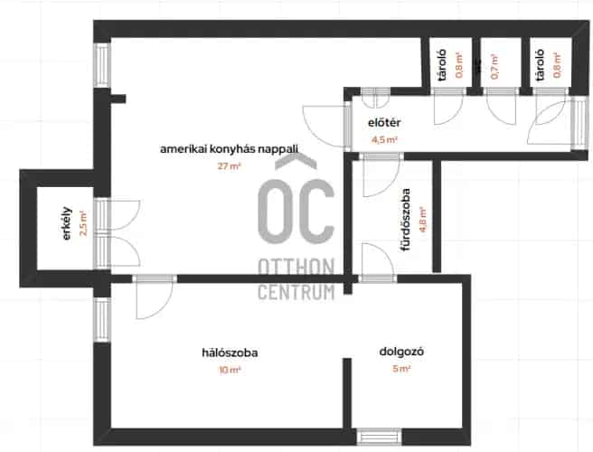 Budapest IV kerület Újpest 2 szobás lakás eladó
