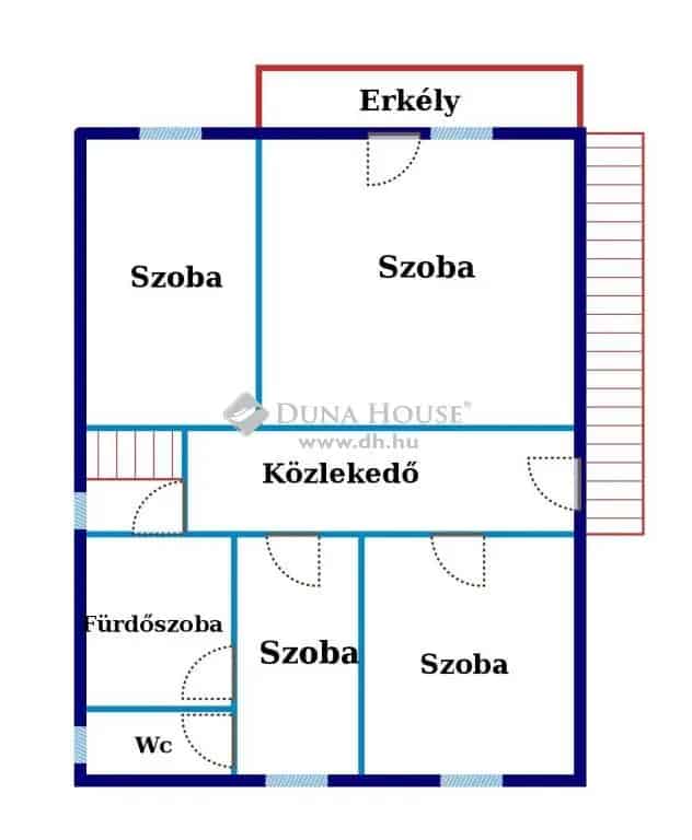 5 szobás felújított családi ház 1690 nm-es telken