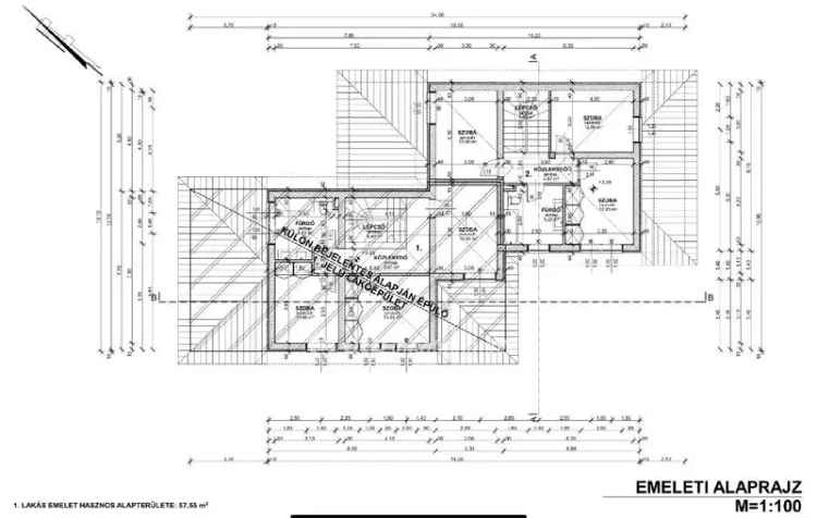 Debrecen Új építésű 143 m2-es ikerház eladó