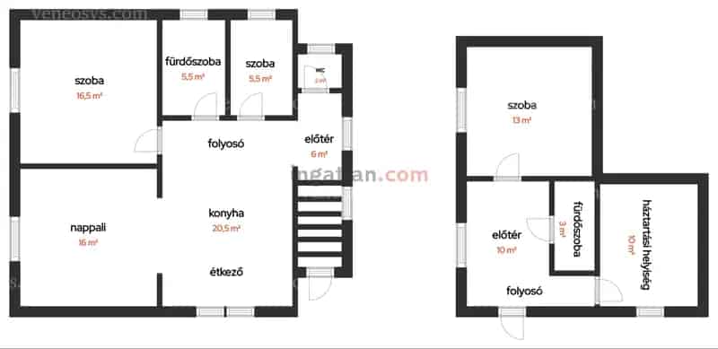 Somoskőújfalu 108 m2-es felújított családi ház eladó