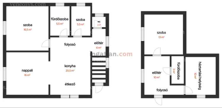 Somoskőújfalu 108 m2-es felújított családi ház eladó