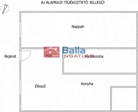Budapest VI kerület 37nm-es felújított lakás eladó