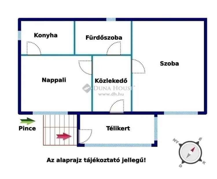 60 m2-es felujítandó ház eladó Budapest 19 kerületben KÖKI közelében