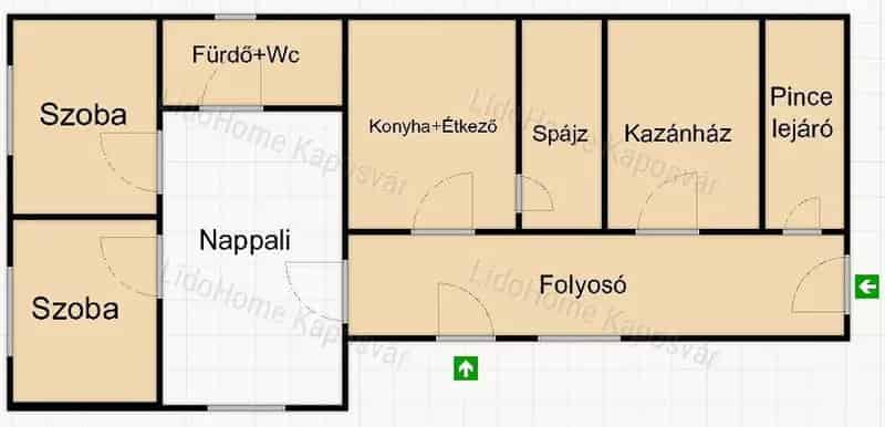 85m2-es családi ház Ráksin