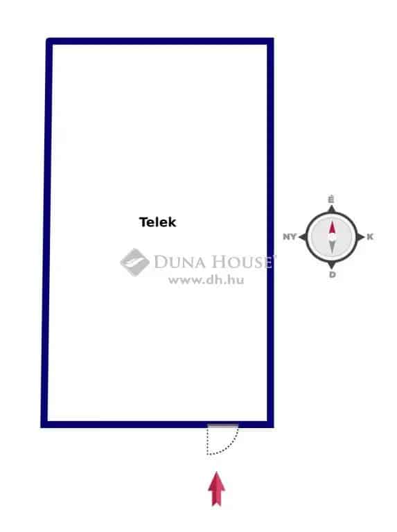 Nyírtelek Alsósóskút 7822 nm-es telek eladó