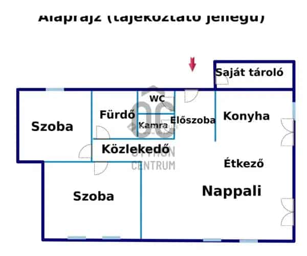 Váci új építésű lakás eladó - 71nm - 2 3 hálószoba - terasz - kertkapcsolat