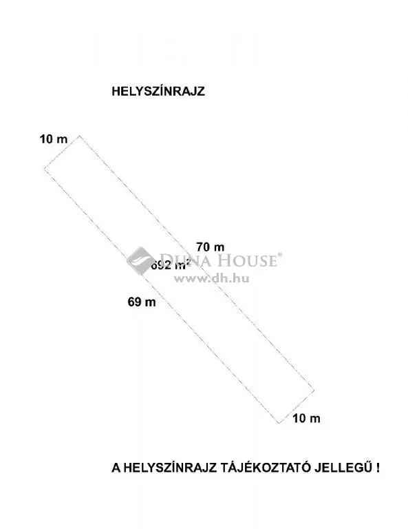 692 m2-es Építési Telek Kerepesen - Családi Ház Építésére Alkalmas