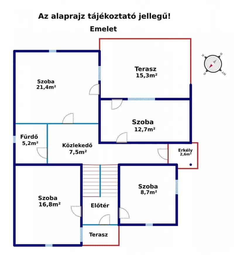 Veresegyházi családi ház eladó 6 szoba 800m2 telekkel
