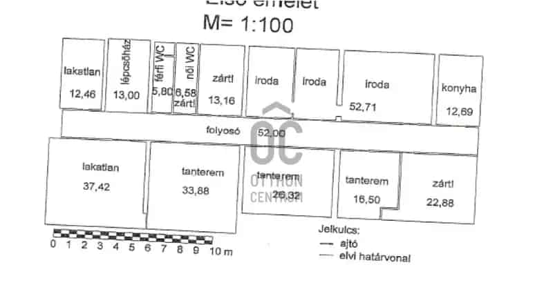 Dunakeszi eladó irodaház 972nm telekkel