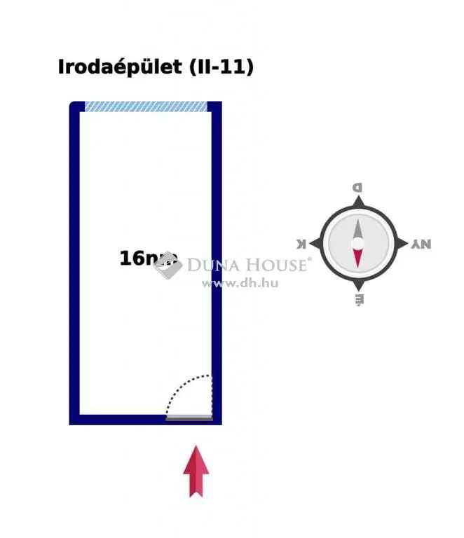 Iroda kiadó Zalaegerszegen Alsóerdei úton 16 m2