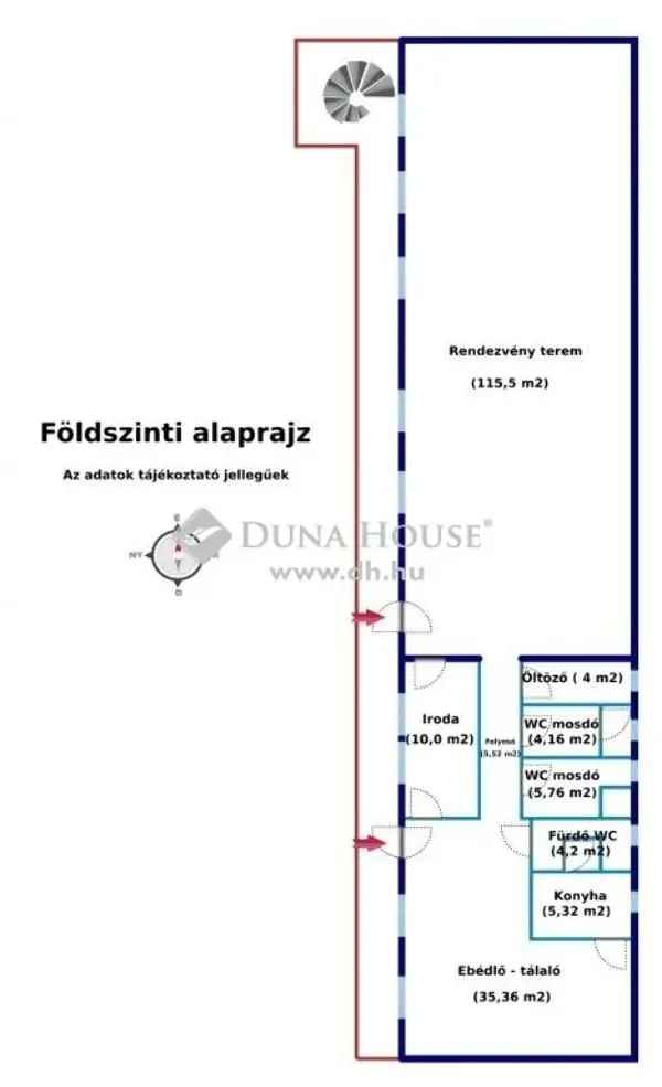 Többcélú ingatlan Szentlászlóban 8 apartmannal