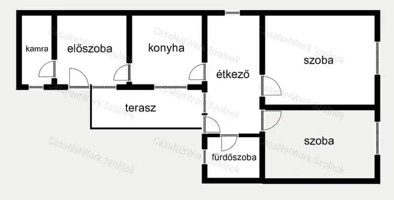Eladó családi ház Szolnok Tallinn városrészben
