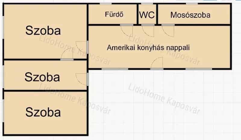 Családi ház eladó Kaposvár közelében 5728m2 telekkel