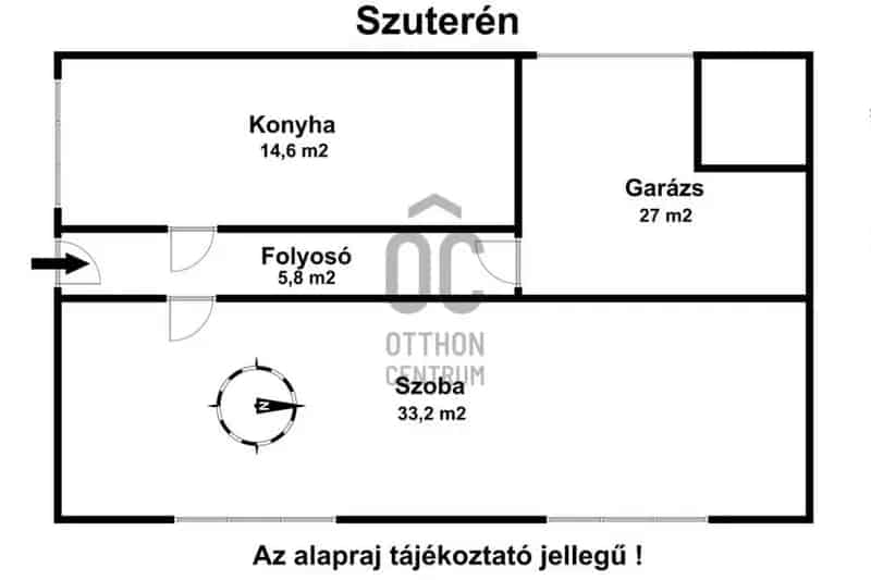 130 m2-es családi ház Gyöngyösorosziban nagy telekkel