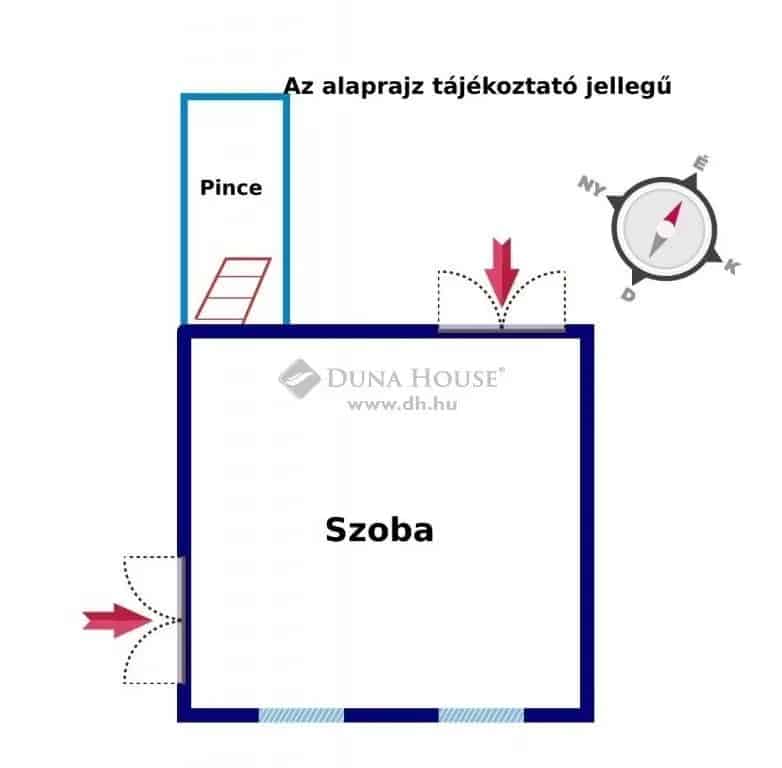 Alcsútdoboz Kishegy 28 m2-es Téglaház 6190 m2-es Telken