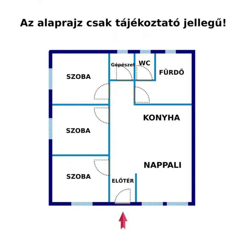 3 szobás ikerházfél eladó Csok pluszra alkalmas