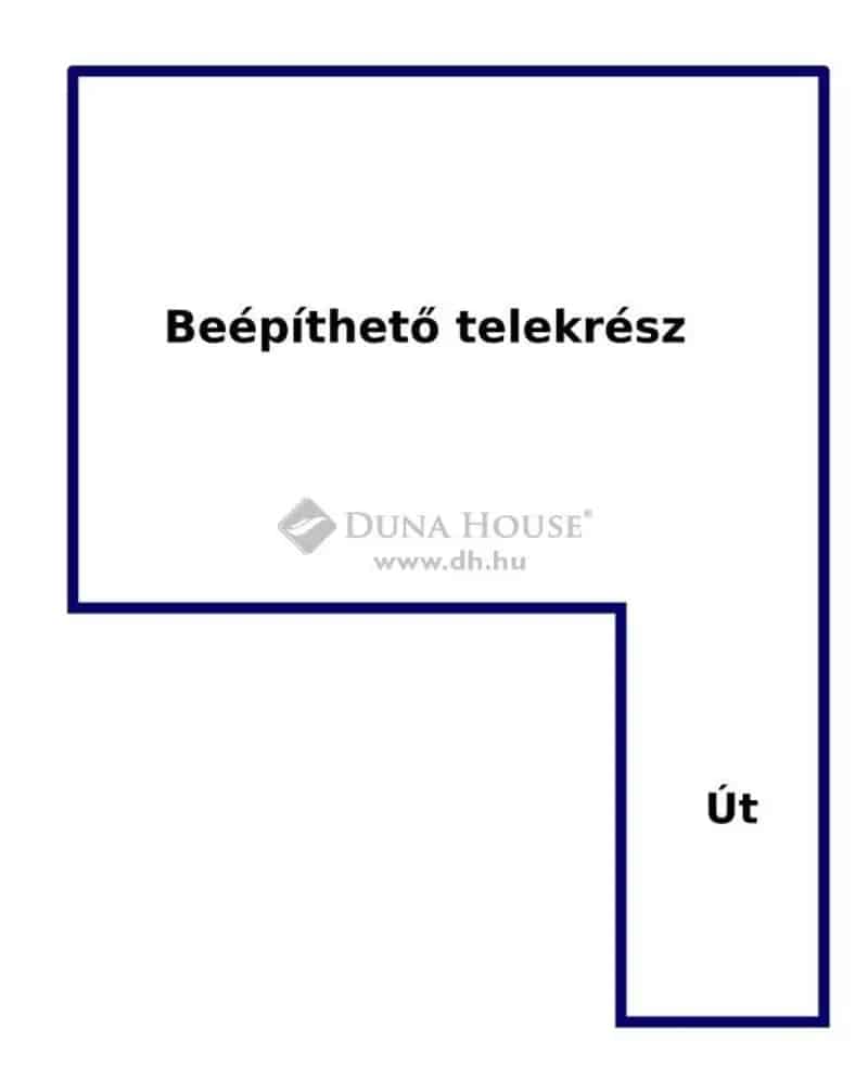1000 m2-es telek Kecskemét Máriahegyen építési engedéllyel