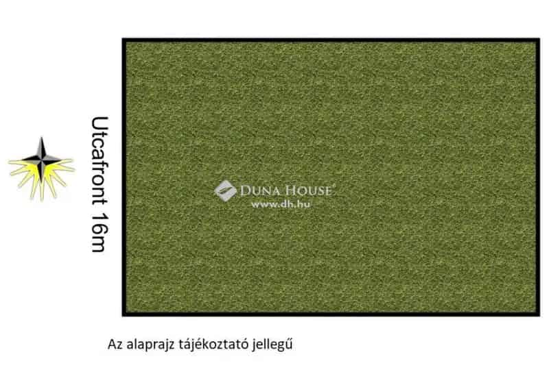 1183 m2-es építési telek Nyíregyháza Felsőpázsiton