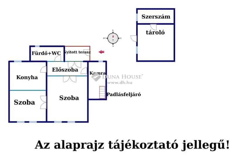 Kadarkút felújítandó családi ház 929 m2 telken